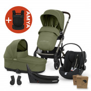 Talos 4in1 All Weather +AMYA - Moss Green/Moon Black Moss Green/Moon Black